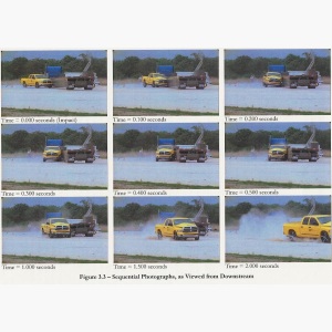 Crash Test - Mobile Barriers MBT-1 Sequential Photographs 